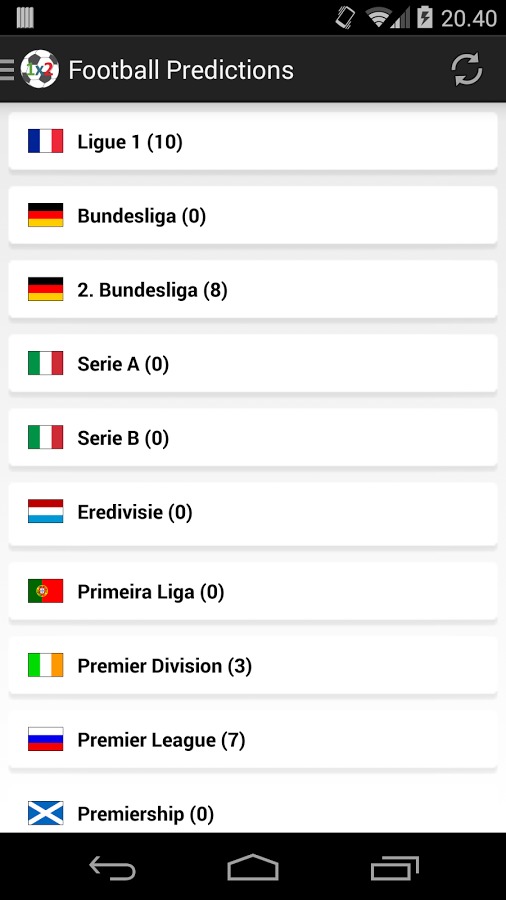 Football Predictions截图1