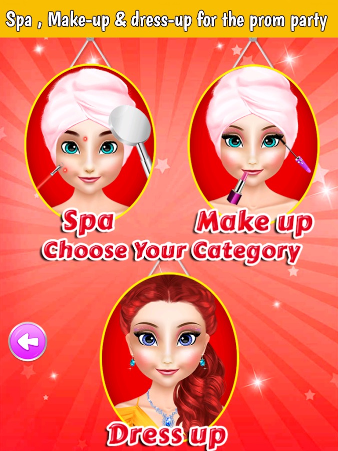 PROM NIGHT GIRL MAKEOVER GAME截图2