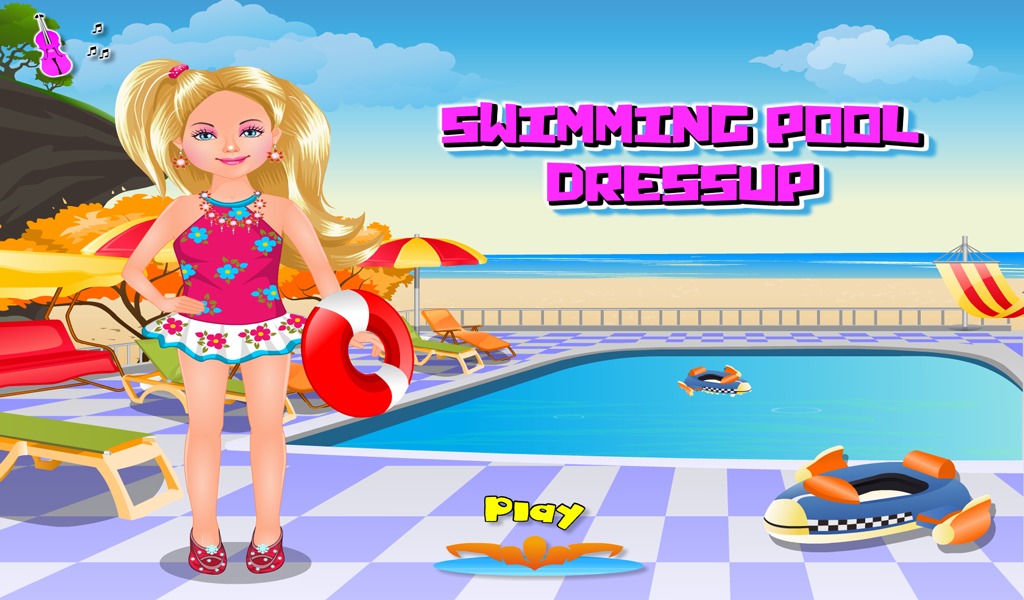 Swimming Pool Dress Up截图5