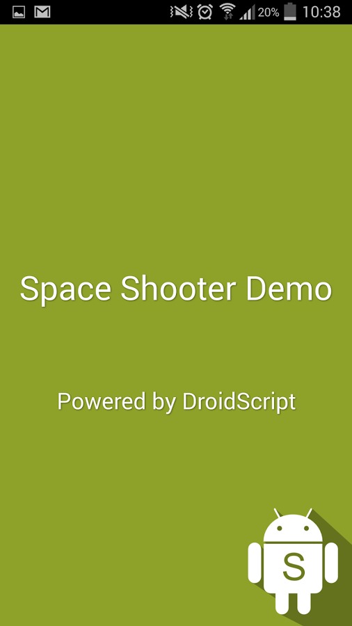 DroidScript Space Shooter DEMO截图1