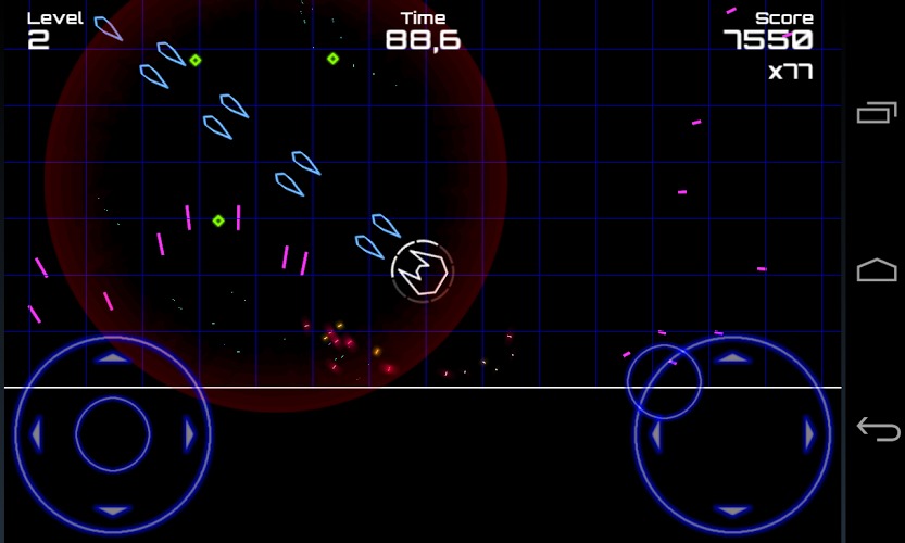 Geometry Blaster - 2D Shooter截图3