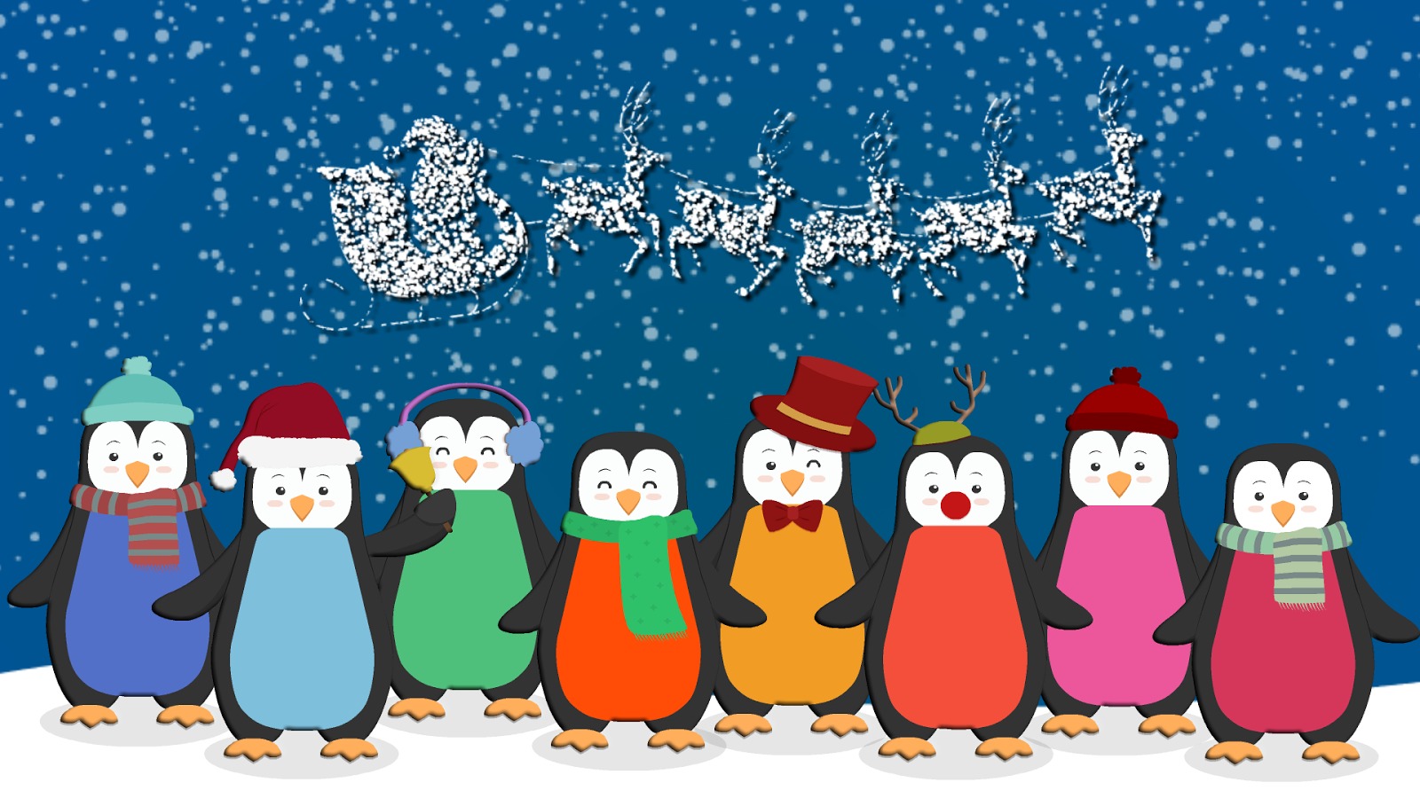 Santa Penguins截图1