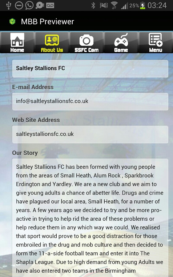 Saltley Stallions FC截图2