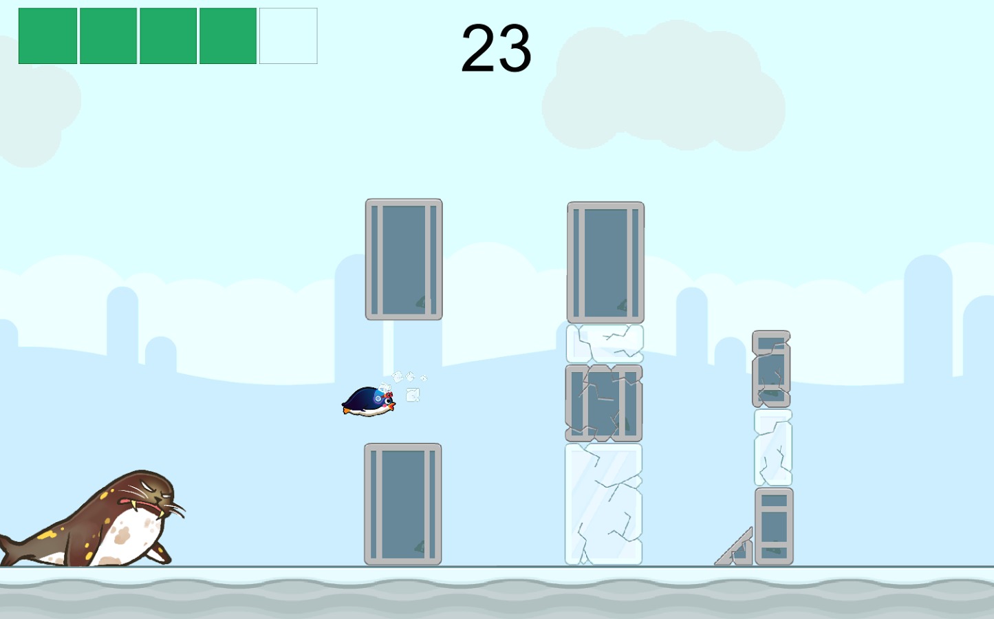 Super Penguin Hop截图2