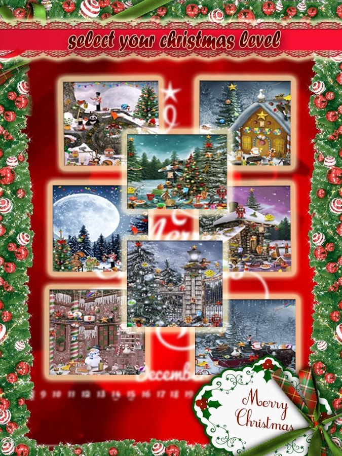 Winter Christmas Hidden Object截图4