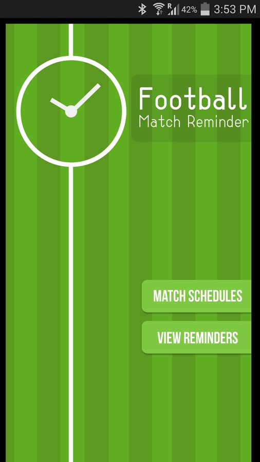 Football Match Reminder截图1