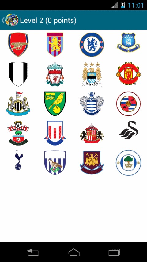 Football Teams logos截图3