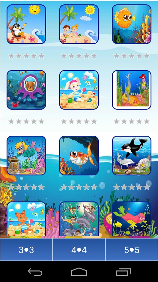 Sea Life Tile Puzzle截图2