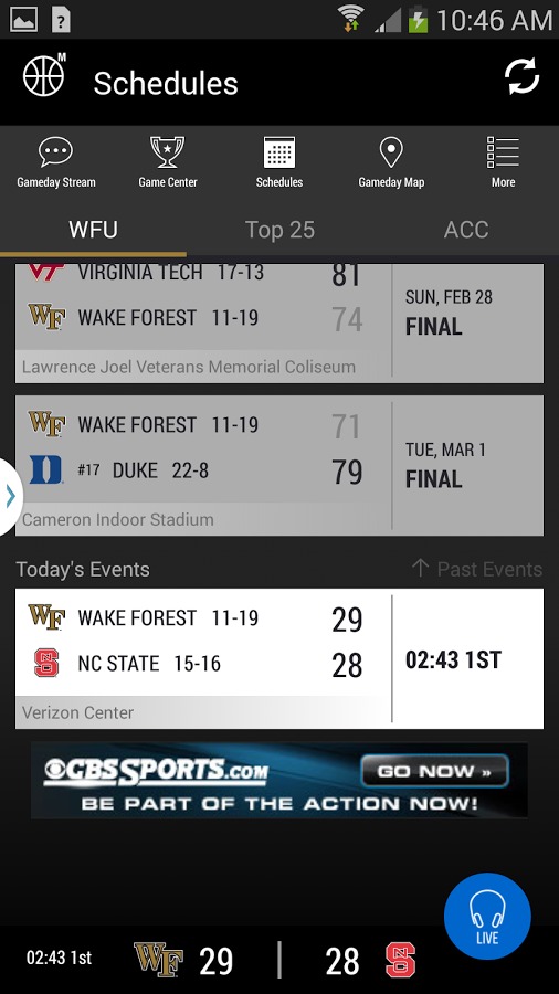 Wake Forest Gameday截图2