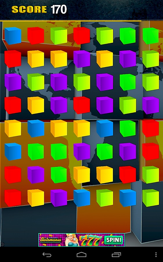 Color Match 3 Square 3D Free截图3