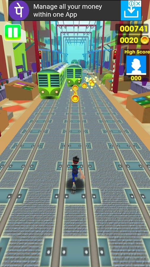 Super Subway Fun Rush 3D截图5