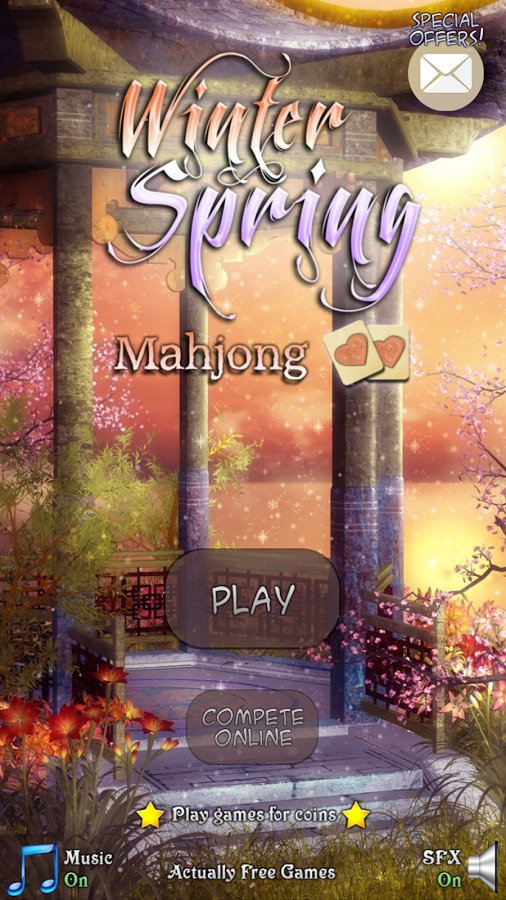 Hidden Mahjong: Winter Spring截图3