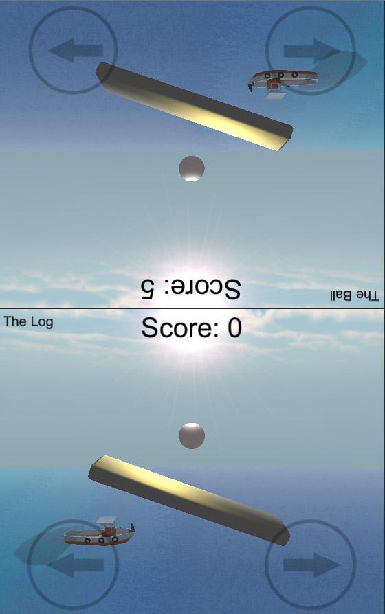 Log & Ball (Split-screen)截图1