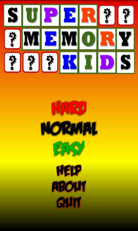 Super Memory Kids截图1