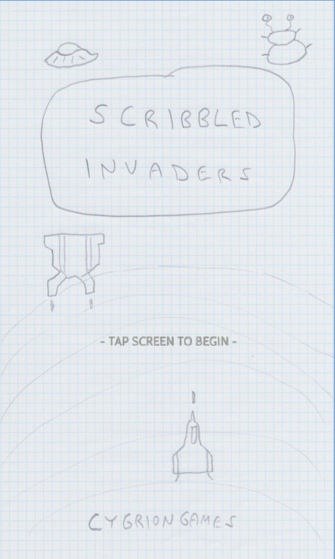 Scribbled Invaders截图1