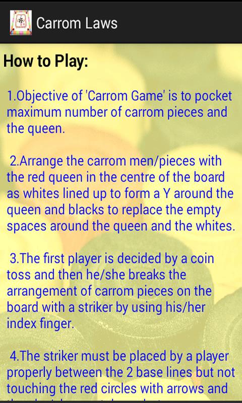 Carrom Laws截图3