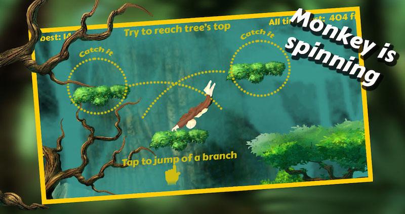 Monkey Swing : Mad Banana Kong截图2