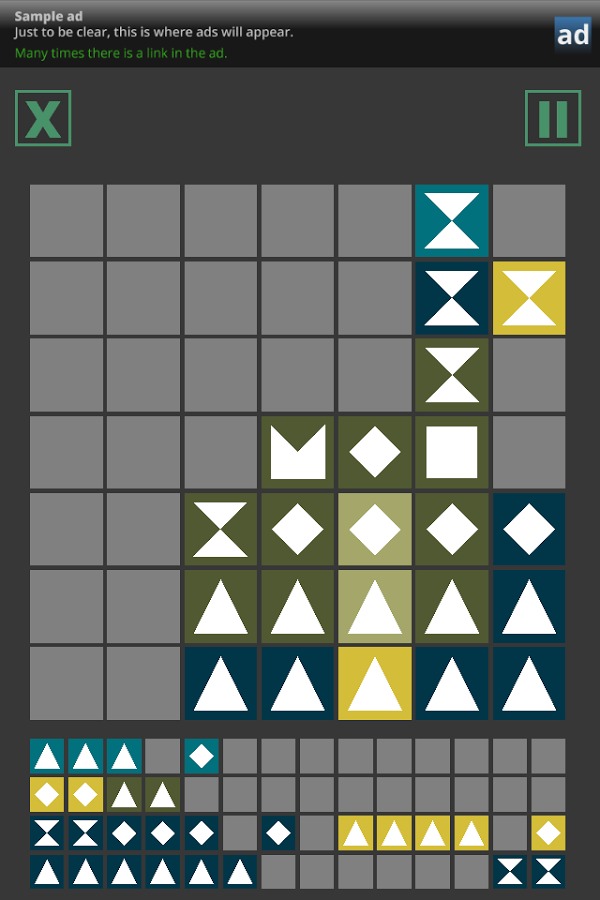 Color and Shape Tile Puzzle截图5