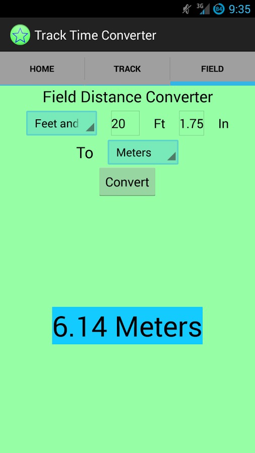 Track and Field Time Converter截图5