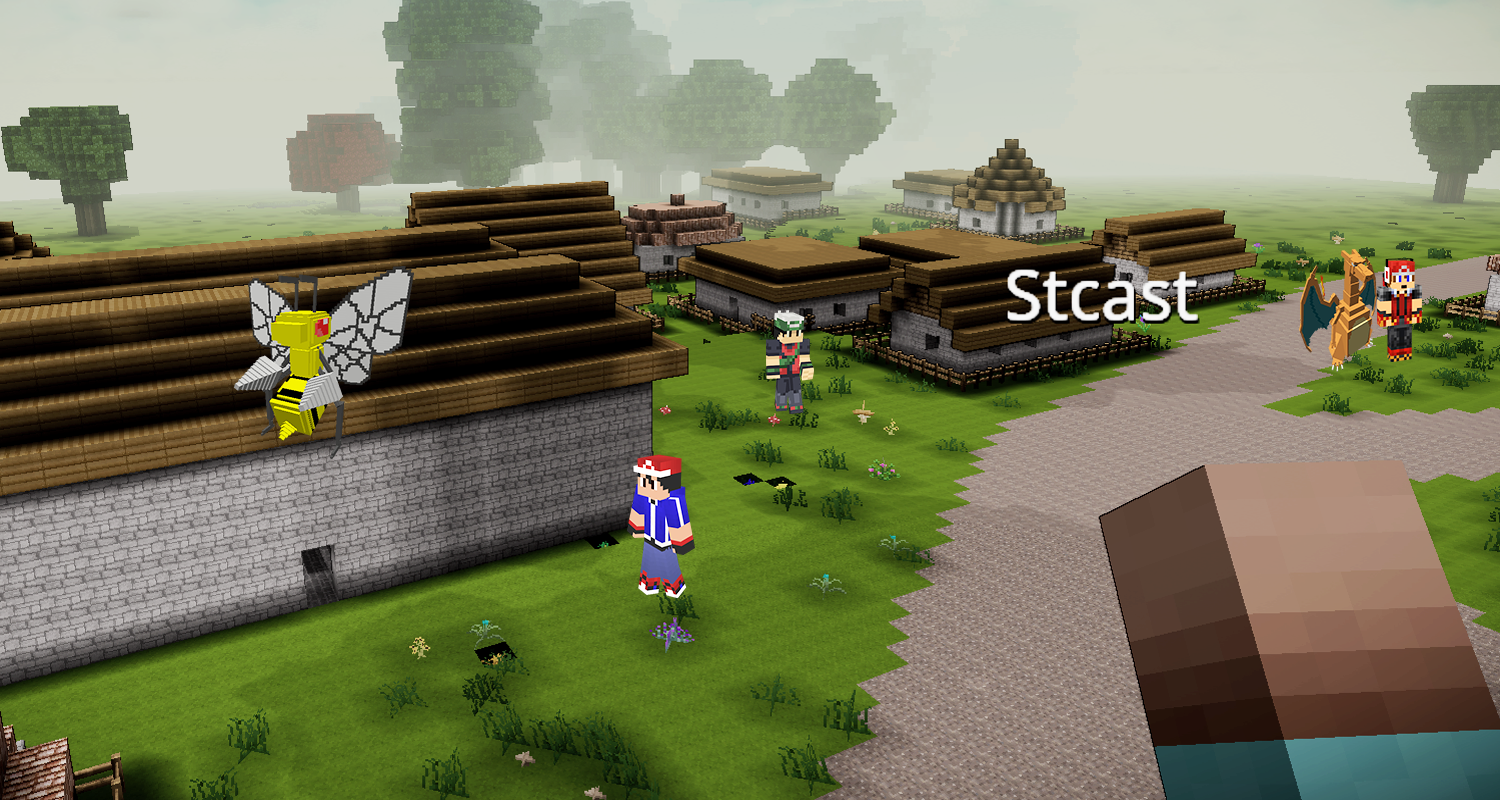 Cube pixel Pixelmon village: Craft & build now II截图2