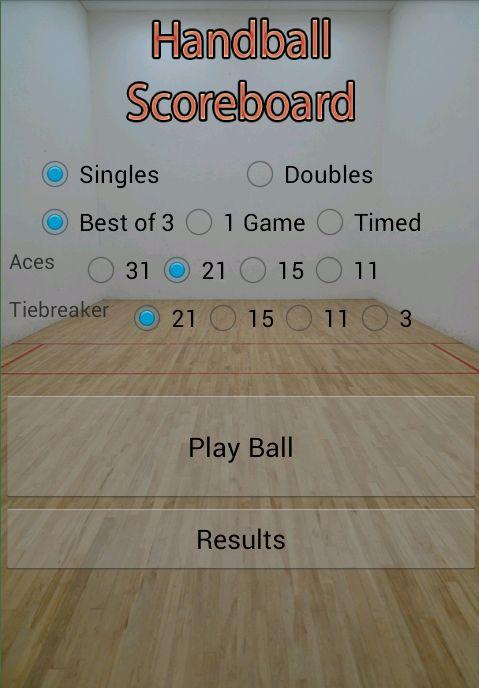 Handball Scoreboard截图1