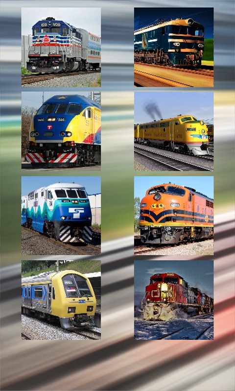 Super Modern Train Puzzle截图1