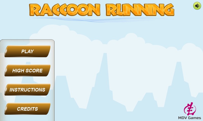 Raccoon running截图1