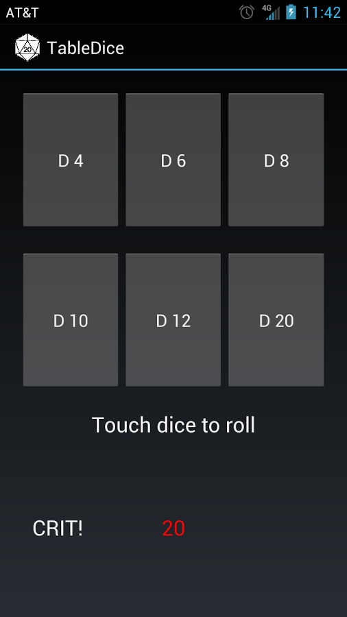 Table Dice截图1