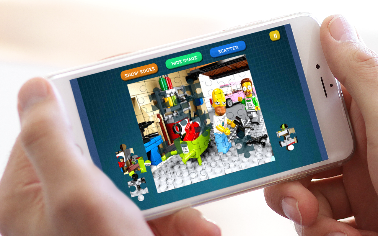 Jigsaw Kids Simpsons Lego截图3