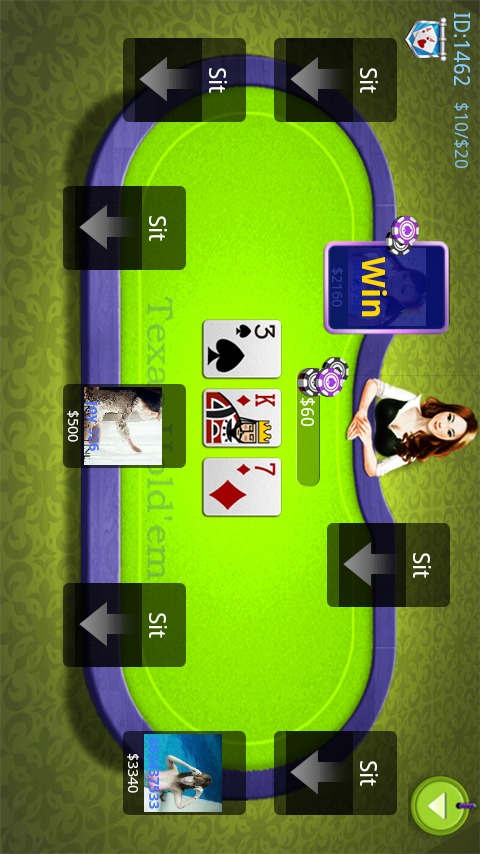 Poker Texas HoldEm Free截图4