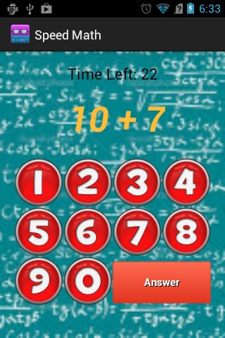 Speed Math Challenge截图1