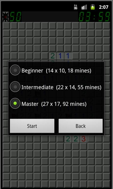 Saper (Minesweeper)截图2