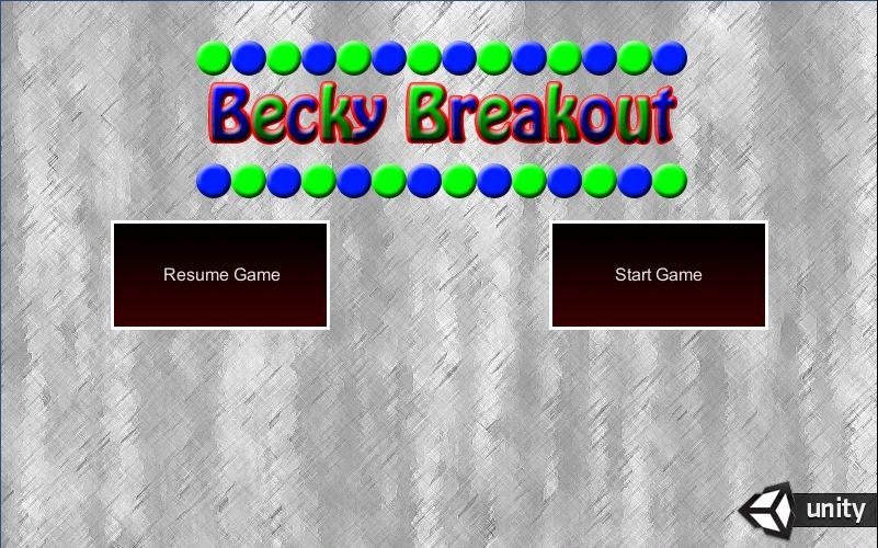 Becky Breakout截图1