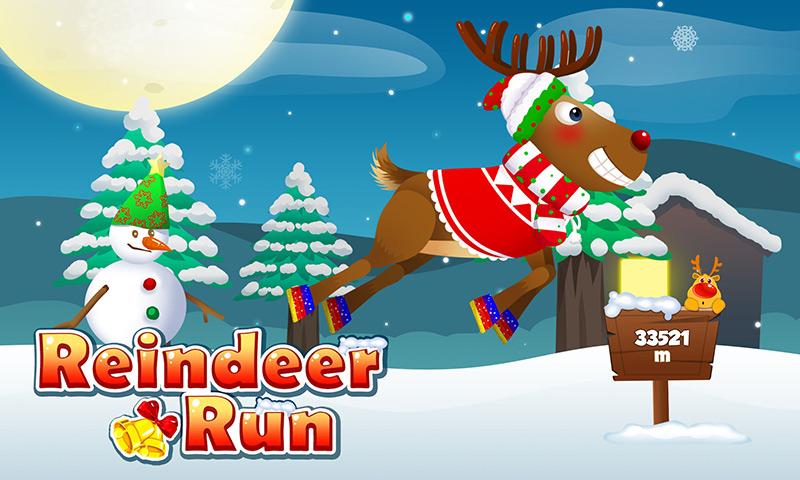 My Santa's Reindeer Fun Run截图1