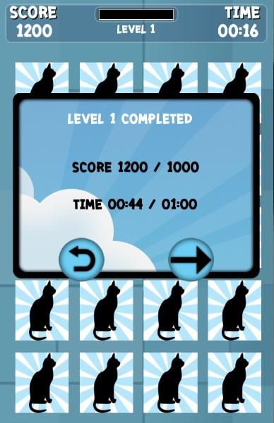 Match Cats Memory Game截图3