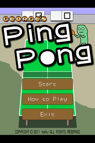 George's Ping Pong(LITE)截图1