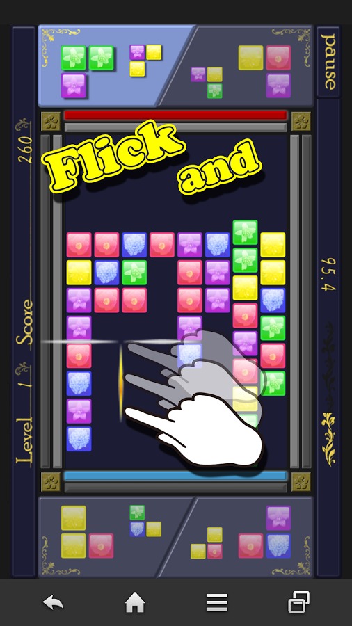 Flick and Vanish Puzzle Game截图2