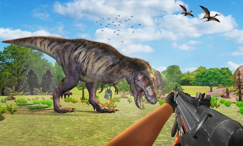 Dinosaurs Hunter Jungle Animals Safari hunter截图1