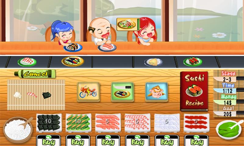 Sushi Rush Free截图1