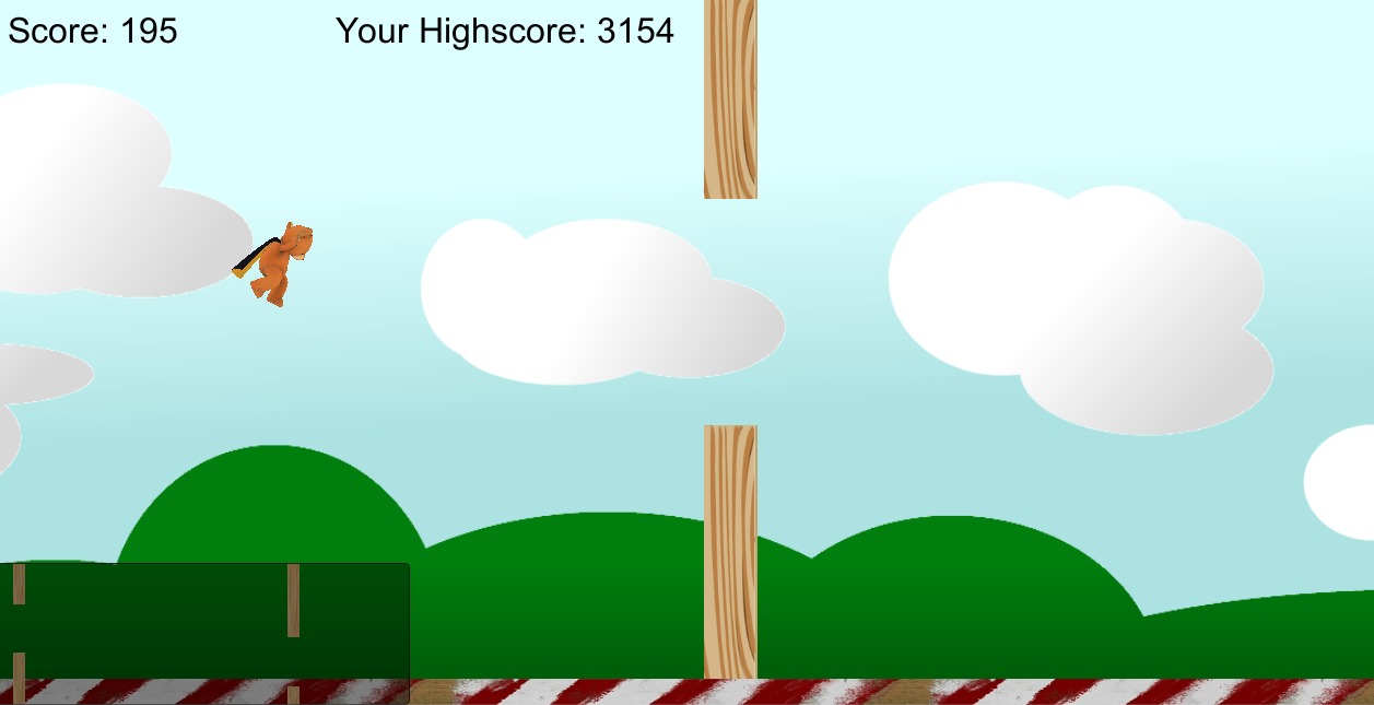 Flappy Teddy截图1