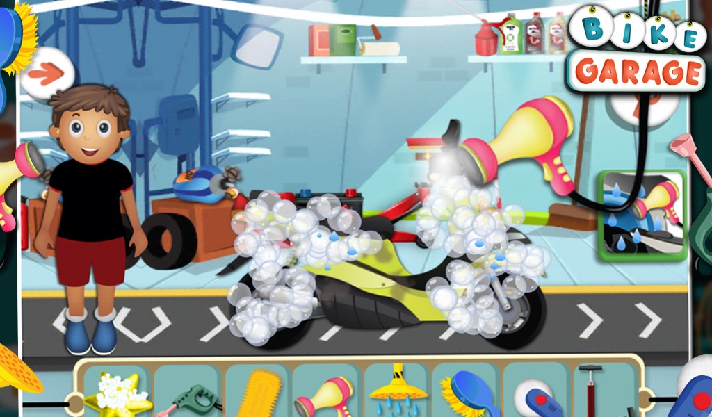 Bike Garage - Fun Game截图4