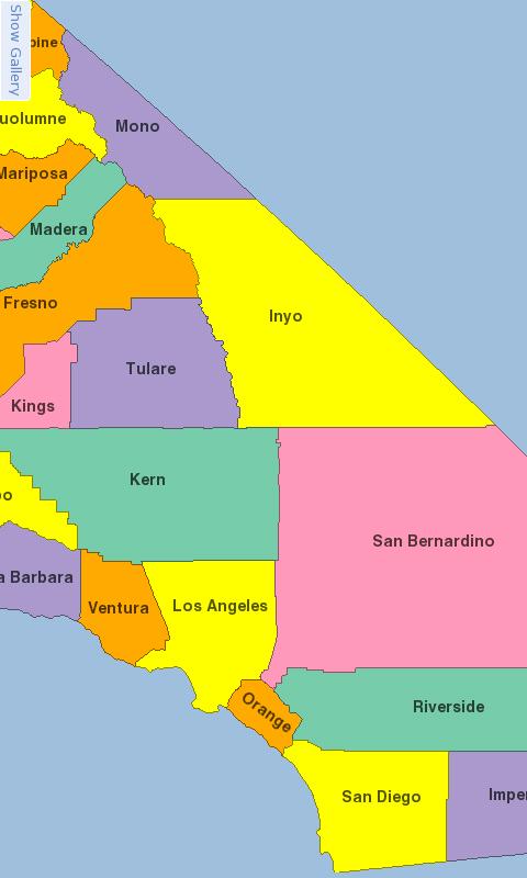 California Map Puzzle截图2
