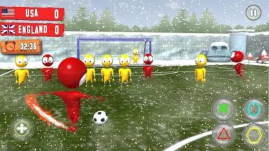 Football Crazy League Striker: Soccer Fun截图2