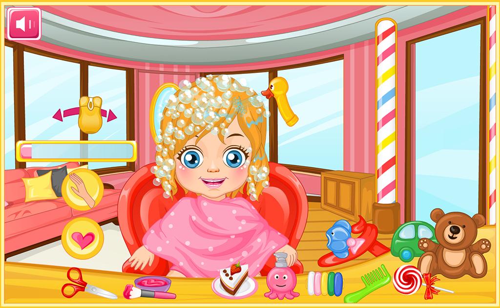 Casual baby game - Hair salon截图3