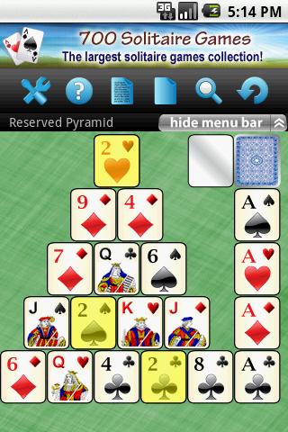 14 Pyramid Solitaire Games截图3
