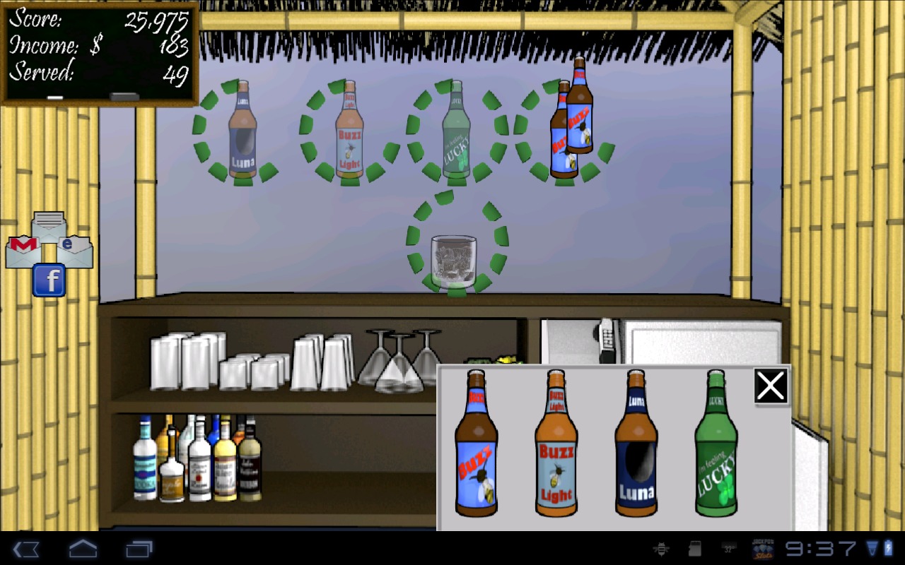 Tiki Bar: Free Bartender Game截图5