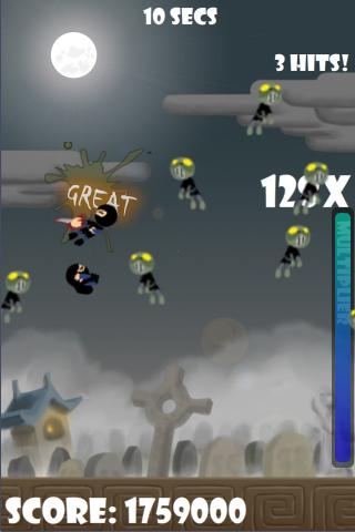 Zombie Ninjas Free截图2