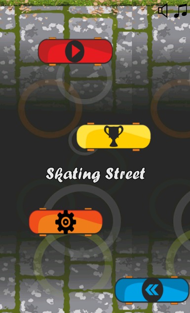 Skating Street skateboard game截图5