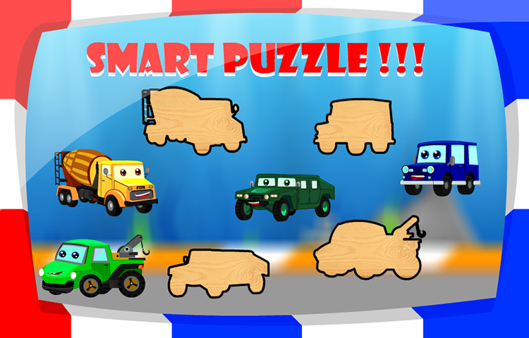 Baby Shark Puzzle Cars截图1