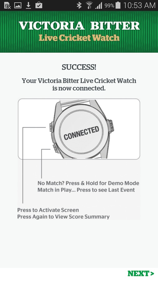 Victoria Bitter Cricket Watch截图3